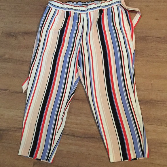 Express Ankle High Rise Pants - Picture 7 of 8